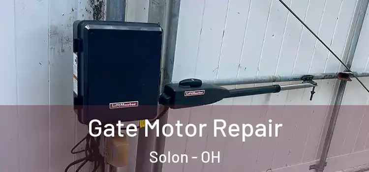 Gate Motor Repair Solon - OH